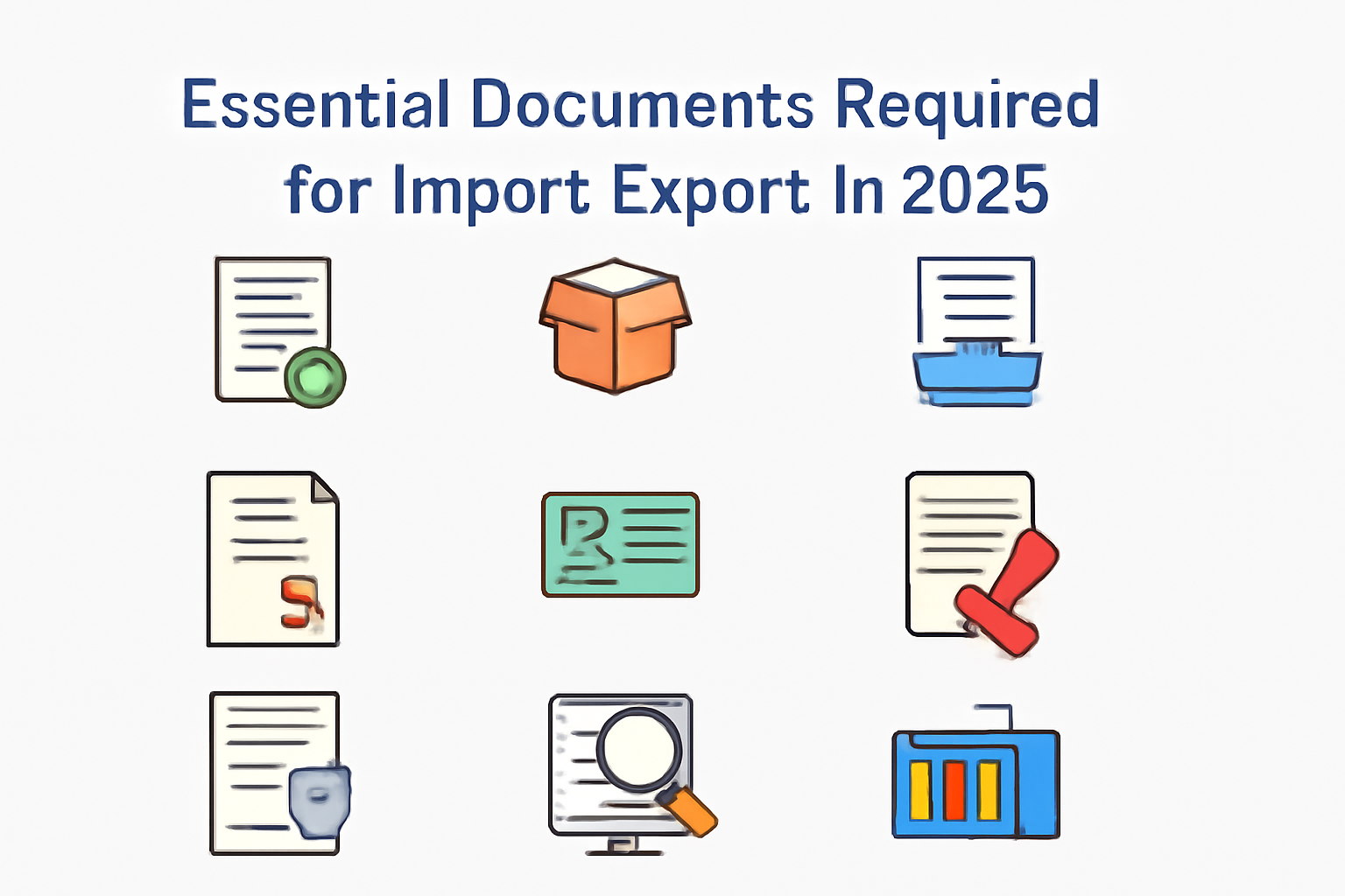 Essential Documents Required for Import Export in 2025