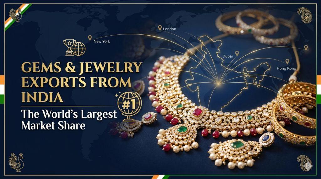 Gems & Jewelry Exports from India: The World's Largest Market Share
