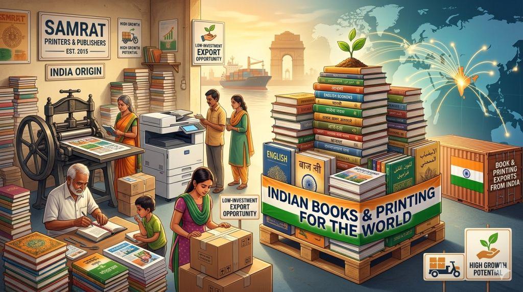 Book & Printing Exports from India: A Low-Investment Export Opportunity