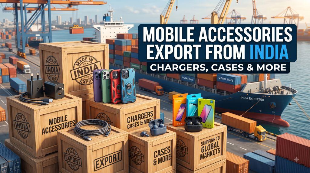 Mobile Accessories Export from India: Chargers, Cases & More