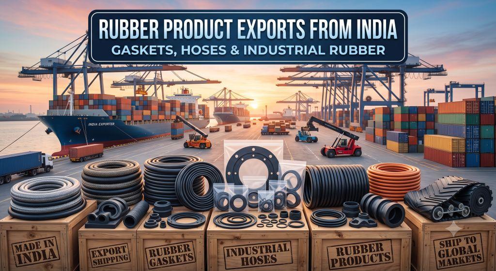 Rubber Product Exports from India: Gaskets, Hoses & Industrial Rubber