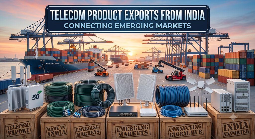 Telecom Product Exports from India: Connecting Emerging Markets