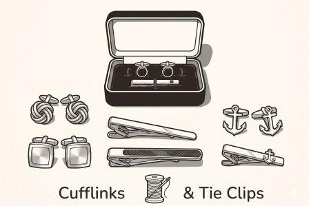 Cufflinks & Tie Clips