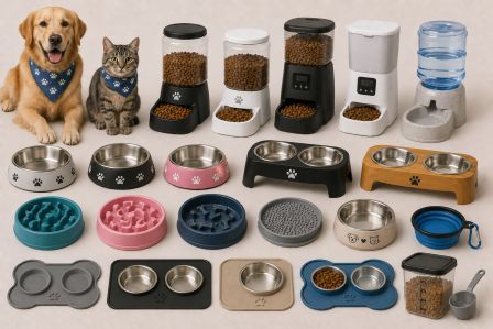 Pet Feeding Bowls & Dispensers
