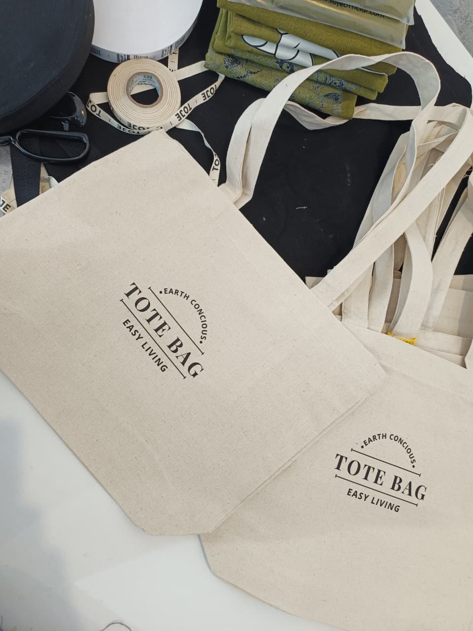 Organic Cotton Canvas Stylish Multi-Purpose Bag