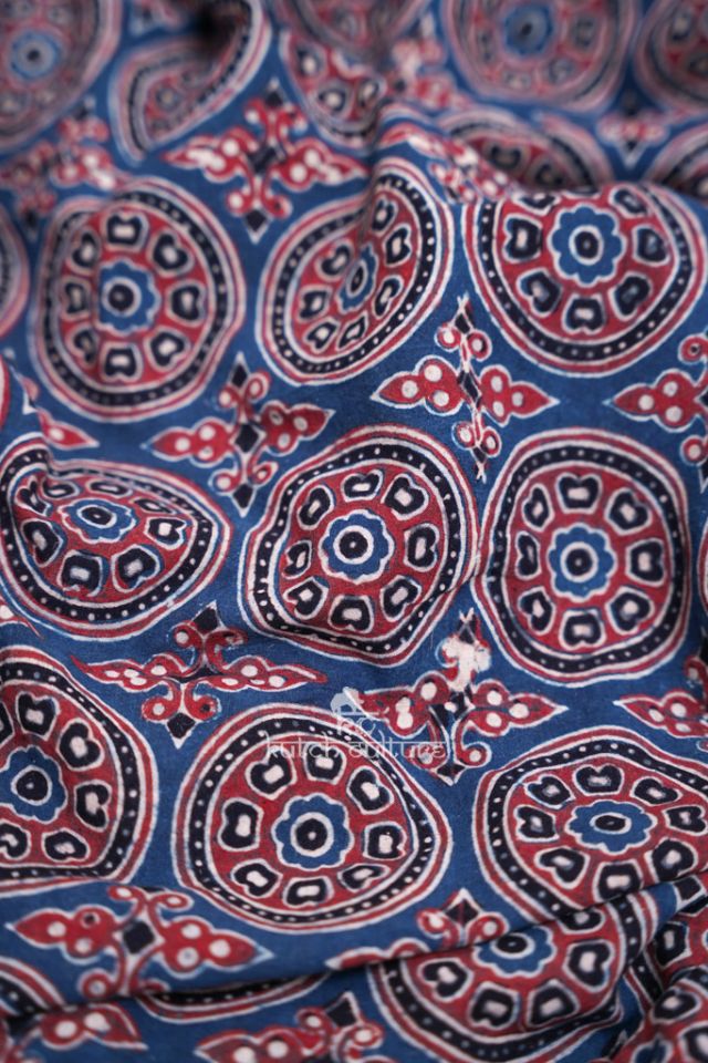 Ajrakh Printed Fabric