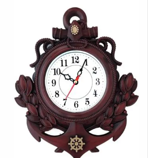 Antique Wooden Wall Clock