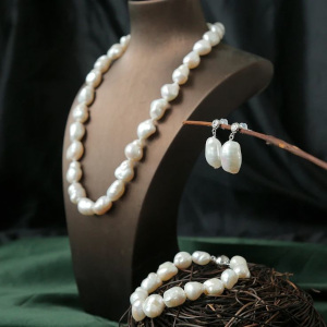 Baroque Pearl Jewelry Set