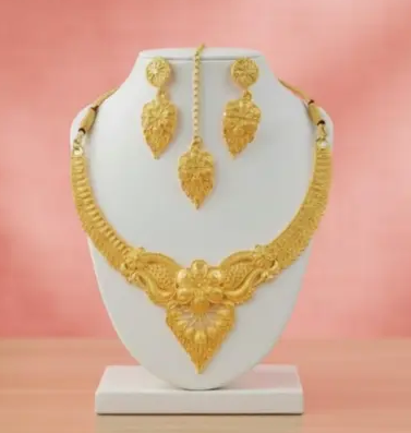 Bridal Set with Maang Tikka Complete Wedding Jewelry Supplier