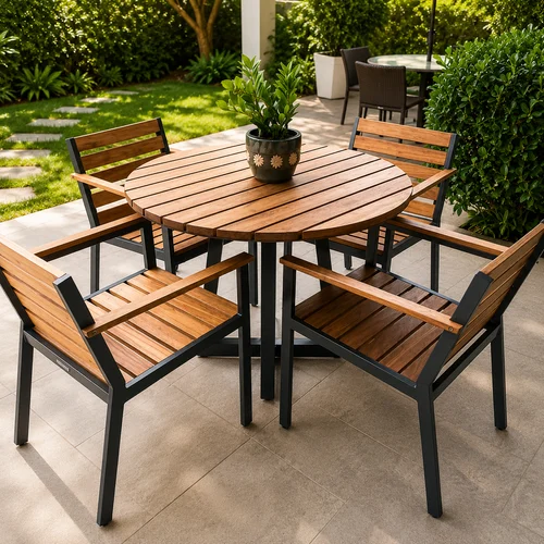 Caf� Outdoor Seating Set Commercial Patio Furniture