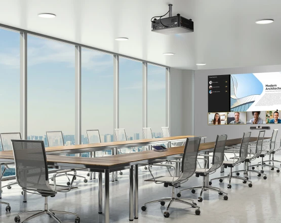 Corporate Training Room Projector