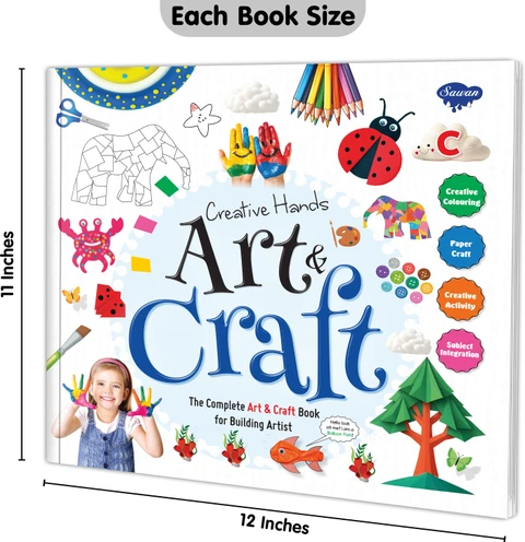 Creative Arts and Crafts Book for Kids