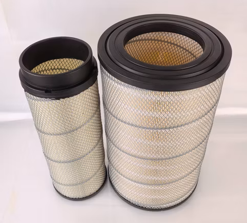 Cylindrical Air Filter for Heavy Duty Vehicles