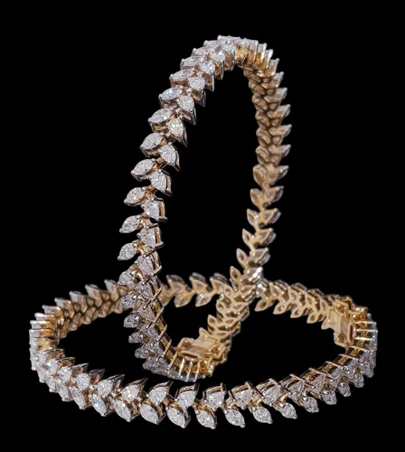 Diamond Bangles Premium Bridal Jewelry Bulk Supplier