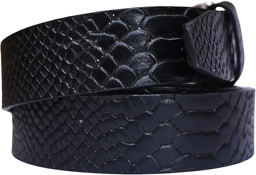 Embossed Leather Belt Crocodile Texture Fashion Belt Supplier