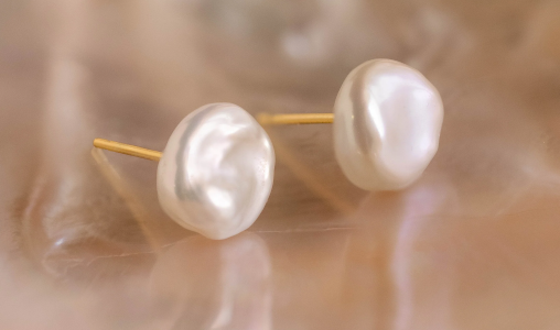 Freshwater Pearl Stud Earrings