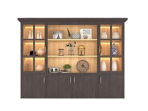 Glass and Wood Display Shelves Supplier India Premium Showcase Shelving Export