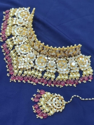 Handcrafted Bridal Set Designer Ethnic Jewelry Supplier