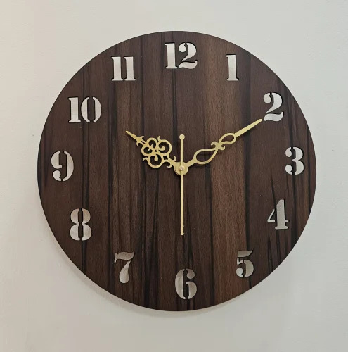 Handmade Wooden Wall Clock