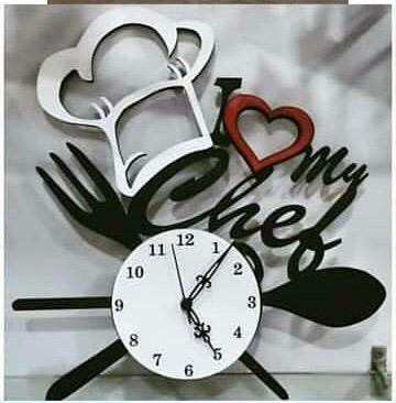 Kitchen Wall Clock Waterproof Design