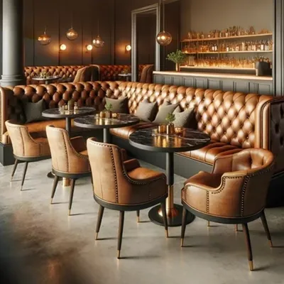 Leather Banquette Seating Supplier