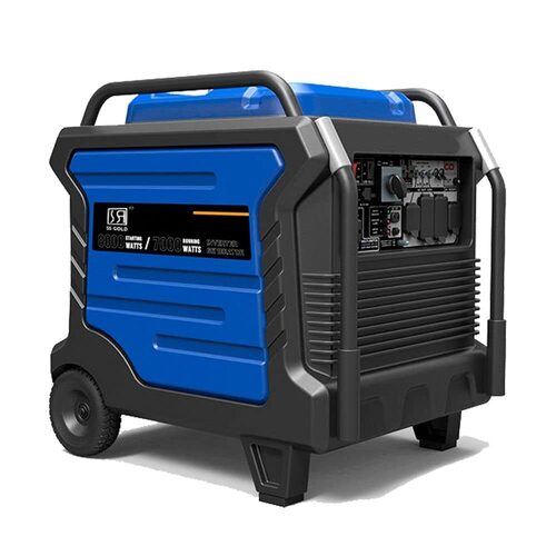 Low Noise Portable Generators with Automatic Backup Switching