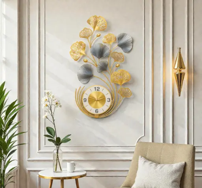 Luxury Designer Wall Clock for Interior Decoration