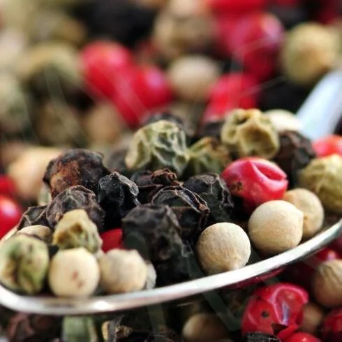 Mixed Peppercorns Black White Pink