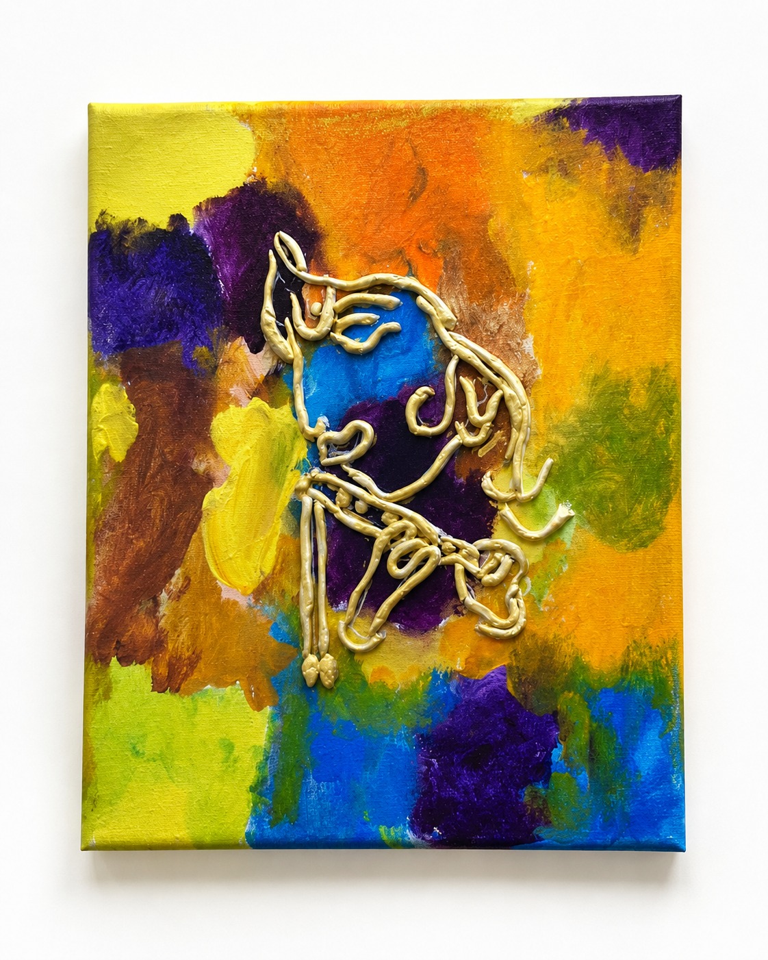 multi-color painting