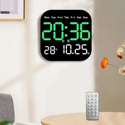 Multi Function Digital Wall Clock with Calendar