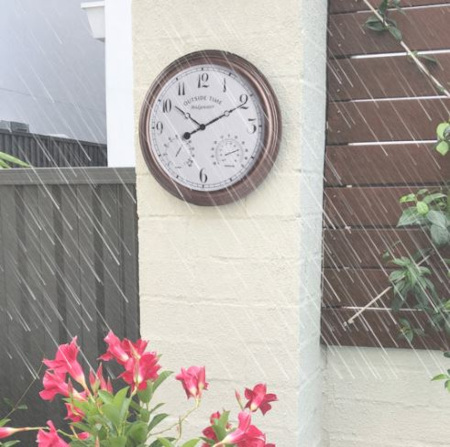 Outdoor Wall Clock Weather Resistant Export Quality