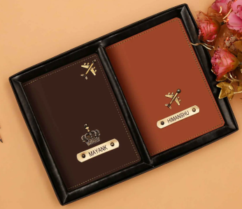 Personalized Leather Passport Covers