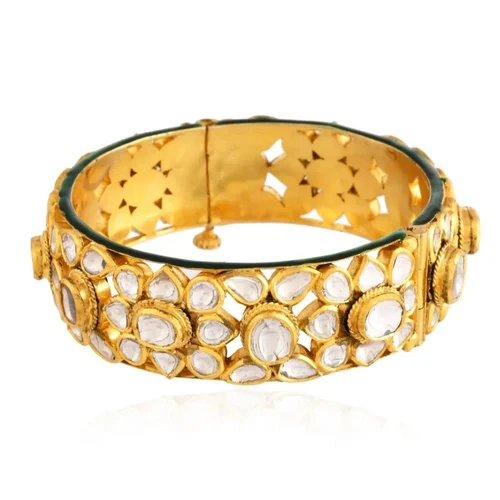 Polki Bangles Heritage Bridal Jewelry Wholesale Supplier