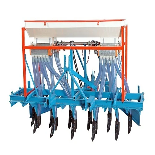 Tractor-Pulled Seed Planter for Large Farms