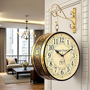 Vintage Antique Style Wall Clock Exporter India
