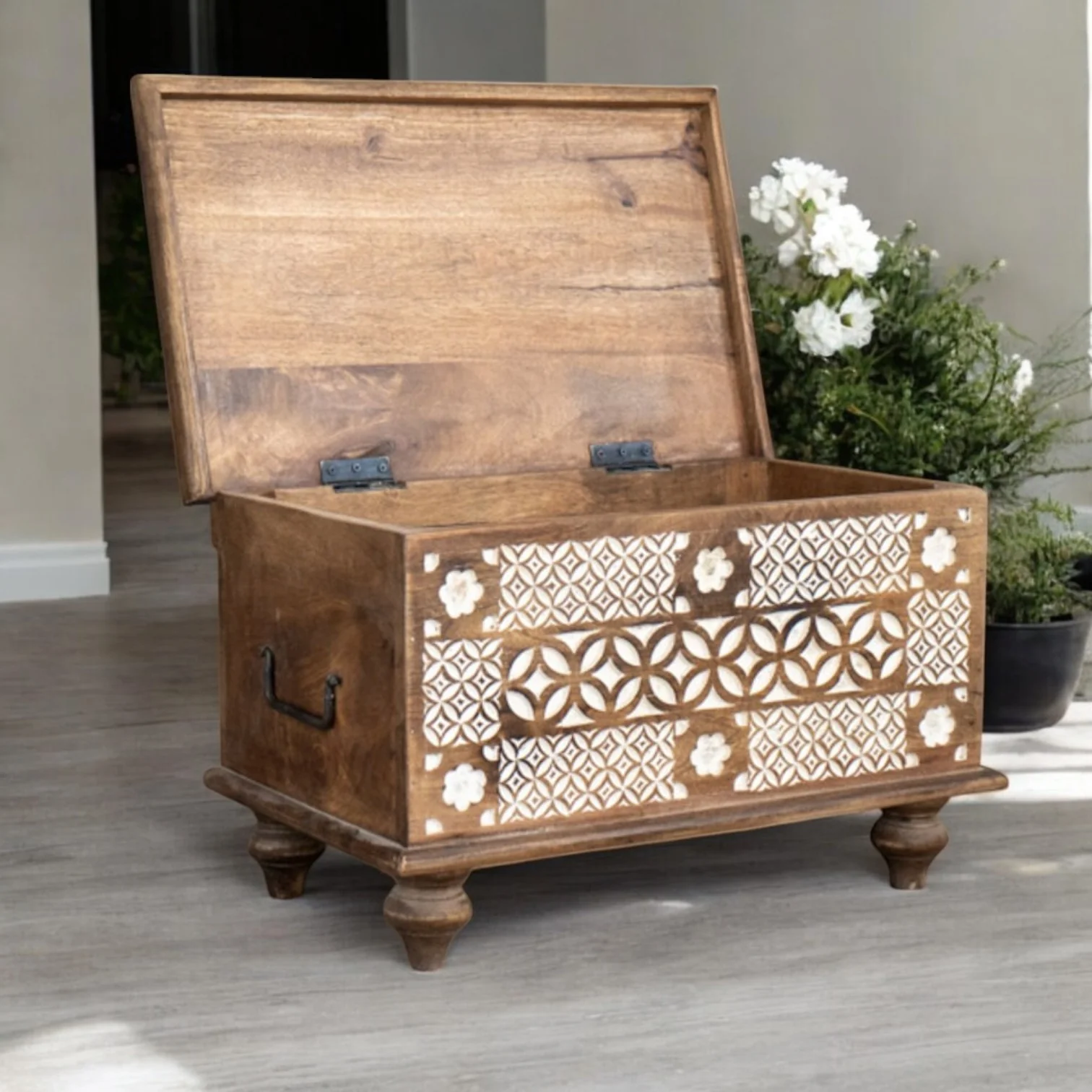 Vintage Wooden Trunks