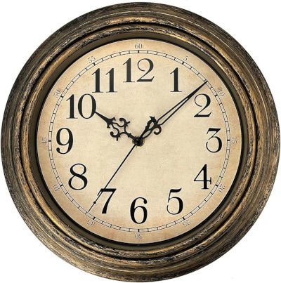 Wooden Retro Wall Clock
